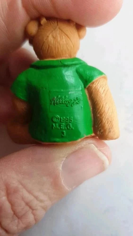 Figurinha de ursinho de pelúcia 95 kelloggs – photo 3